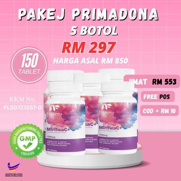 Set Primadona 5 Botol